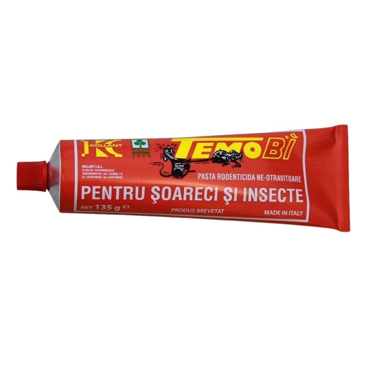 Lipici pentru soareci si alte insecte - LIPICI SOARECI TEMOBI 135 GR, 1, hectarul.ro