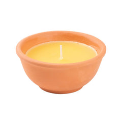 Lumanare anti tantari parfumata, in suport de ceramica, Citronella, 113 gr, 12 ore durata de ardere