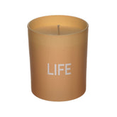 Hectarul - Lumanare parfumata, parafina in suport de sticla.