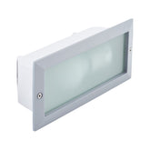 Hectarul - Lumina de exterior alba din metal Flossy Brilliant