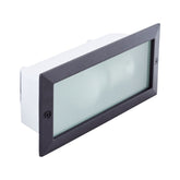 Hectarul - Lumina de exterior neagra din metal Flossy Brilliant