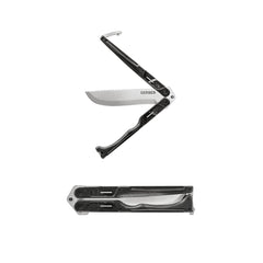 Maceta pliabila GERBER, Buschcraft & Camping , Doubledown Black/Stonewash