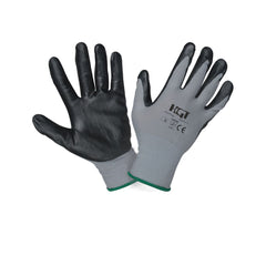 Manusi pentru gradinarit tricotate negre M:11