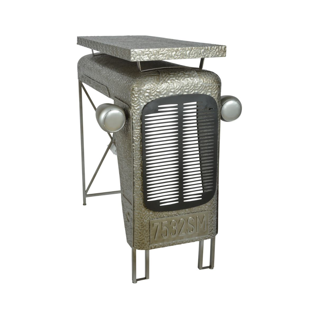 Masa de bar gri din metal 101 cm Tractor Esschert Design, 1, hectarul.ro