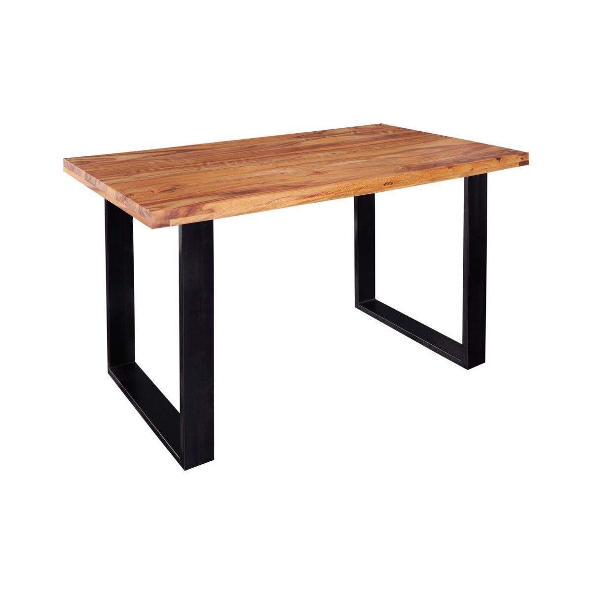 Masa de dining din lemn de sheesham Iron Craft 120 cm Invicta, 1, hectarul.ro