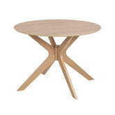 Hectarul - Masa de dining maro din MDF 105 cm I_Duncan Actona