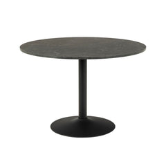 Masa de dining neagra din MDF melaminat 110 cm Ibiza Actona