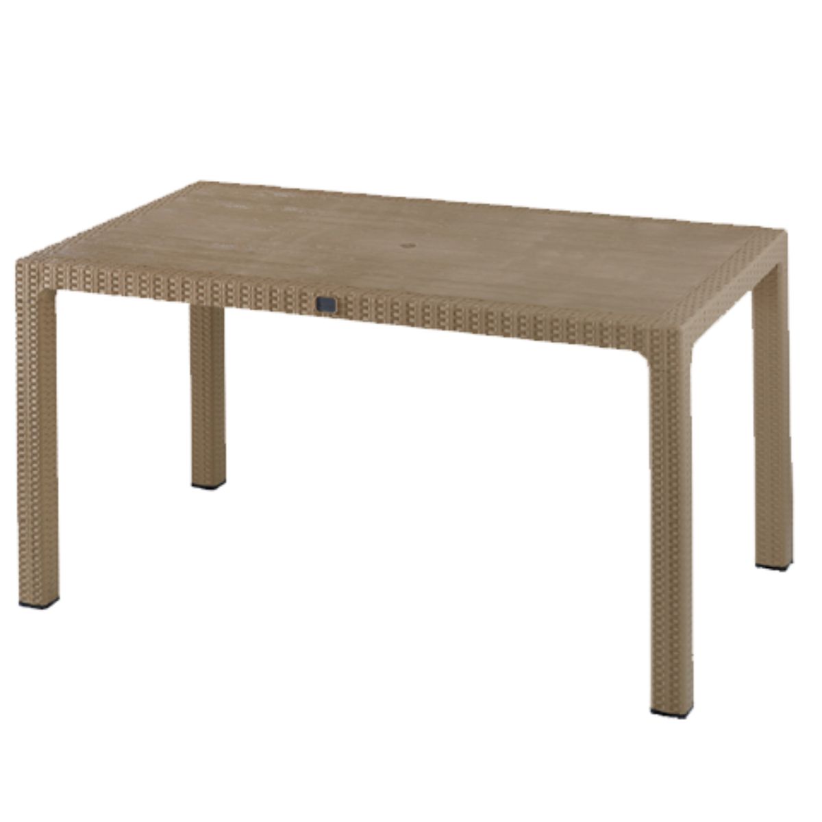 Masa gradina crem 90x150 CM, 1, hectarul.ro