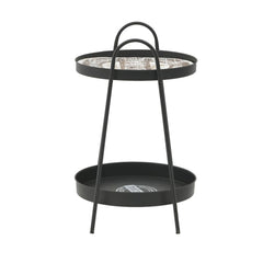 Masa rotunda pentru terasa, metalica, 42Χ41Χ64 cm
