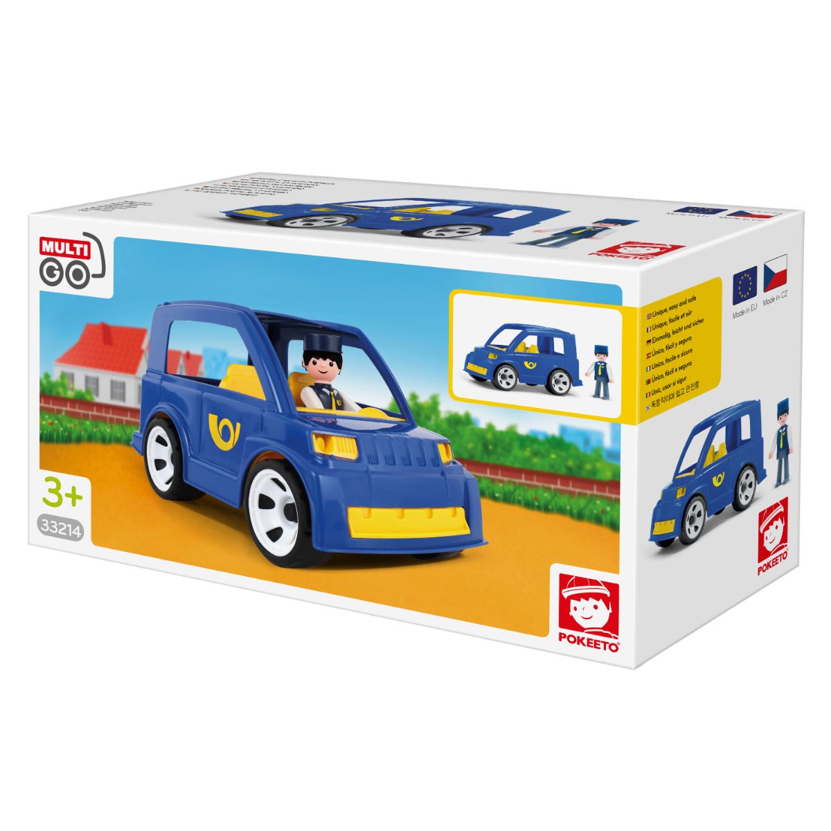 Masina de posta cu 1 figurina postas Pokeeto MultiGO, 1, hectarul.ro