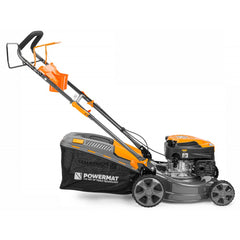 Masina de tuns iarba pe benzina autopropulsata 5CP, Powermat PM-KSS-5S