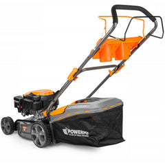 Masina de tuns iarba pe benzina autopropulsata 5CP, Powermat PM-KSS-5S