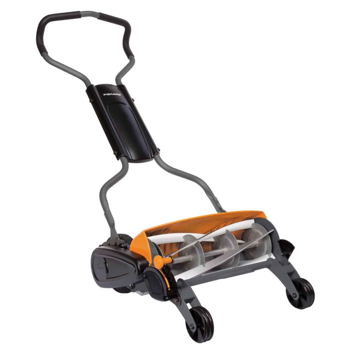 Masina manuala de tuns gazonul Fiskars StaySharp Max, 610 mm, 20 kg, 1, hectarul.ro