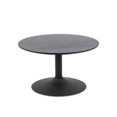Hectarul - Masuta de cafea neagra din MDF 70 cm Ibiza Actona