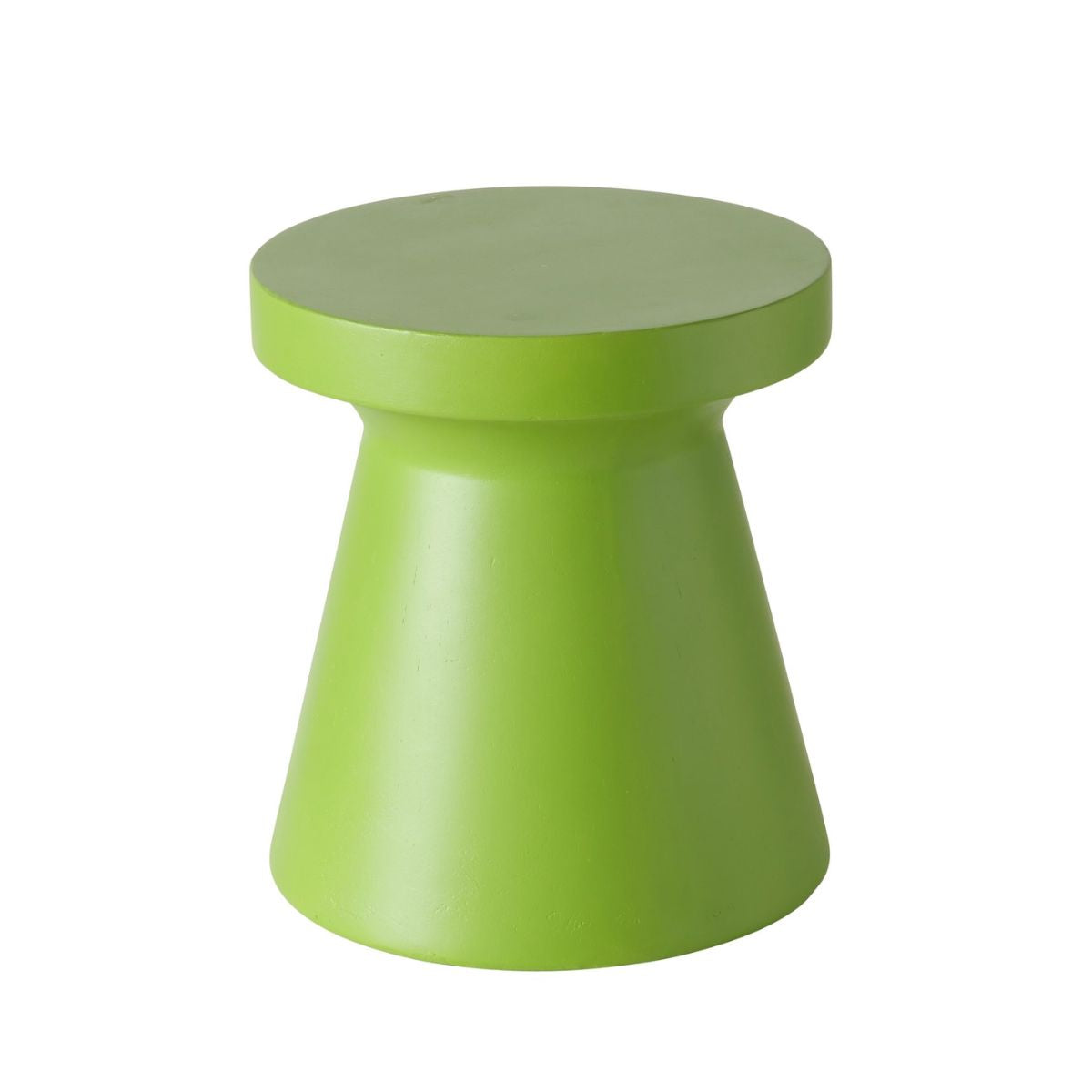 Masuta de cafea verde Ø35 cm din compozit Salvatore Boltze, 1, hectarul.ro