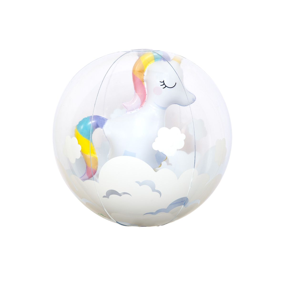 Minge gonflabila 3D 32 cm Sunnylife Unicorn, 1, hectarul.ro