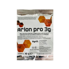 Moluscocide Pentru melci cu si fara cochilie, limacsi ARION PRO 3G 40 g