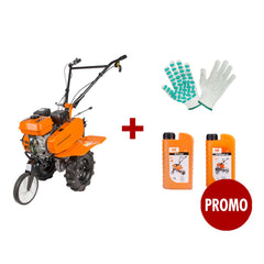 Promotie Motosapa 7CP+ Ulei 4T + Ulei transmisie + Manusi Evotools