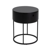 Hectarul - Noptiera neagra din MDF Polo II Actona