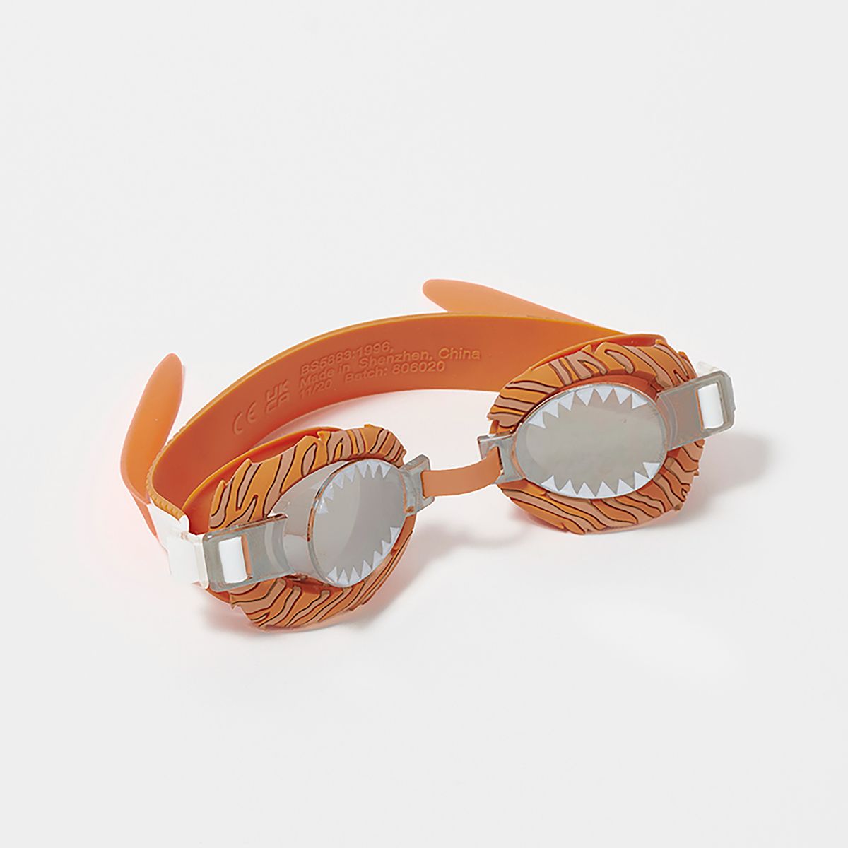 Ochelari de inot pentru copii cu model tigru si protectie UV 380 Sunnylife, 1, hectarul.ro
