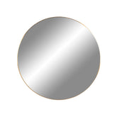 Hectarul - Oglinda cu rama aurie din otel si sticla 60 cm Jersey House nordic