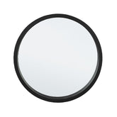 Hectarul - Oglinda cu rama neagra din lemn si sticla Ø52 cm Tiziano Bizzotto