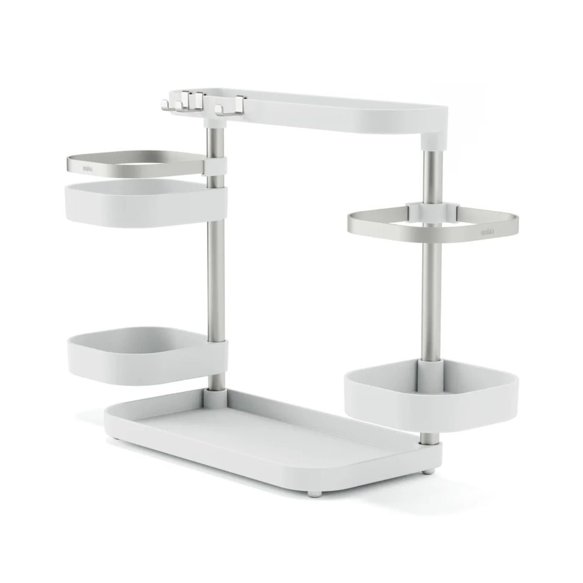 Organizator de bucatarie extensibil alb 51x15x32 cm Holster Umbra, 1, hectarul.ro