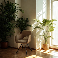 Pachet 3+1 Scaun rotativ Aeris DC-102 taupe