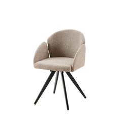 Pachet 3+1 Scaun dining rotativ bej Noran DC-53