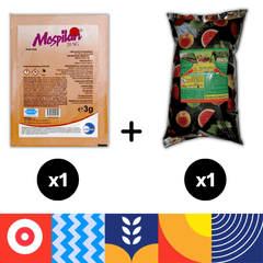 Pachet Mospilan la 3g + Zeama Bordeleza la 50g pentru primul tratament in livada