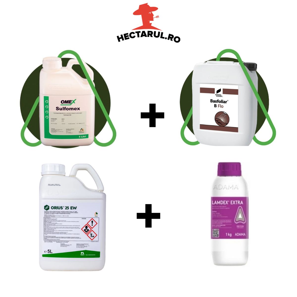 Pachet "Primul tratament la rapita" pentru 5 hectare, 1, hectarul.ro