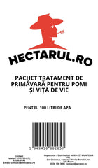 Pachet tratament de primavara pentru pomi si vita de vie, 100 Litri