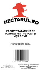 Pachet tratament de toamna pentru pomi si vita de vie, 100 Litri