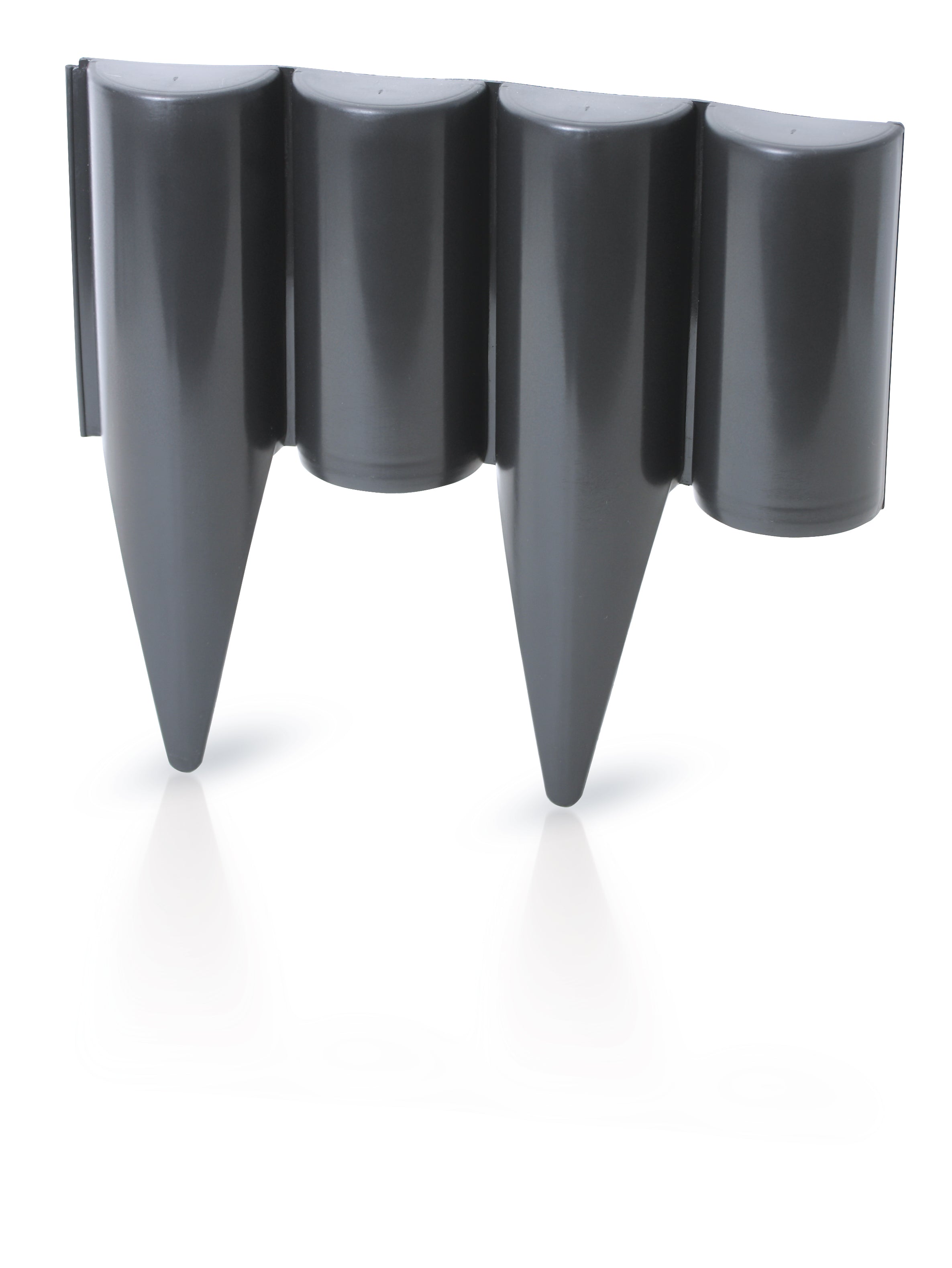 Palisada de gradina 2.5 m, negru, 1, hectarul.ro