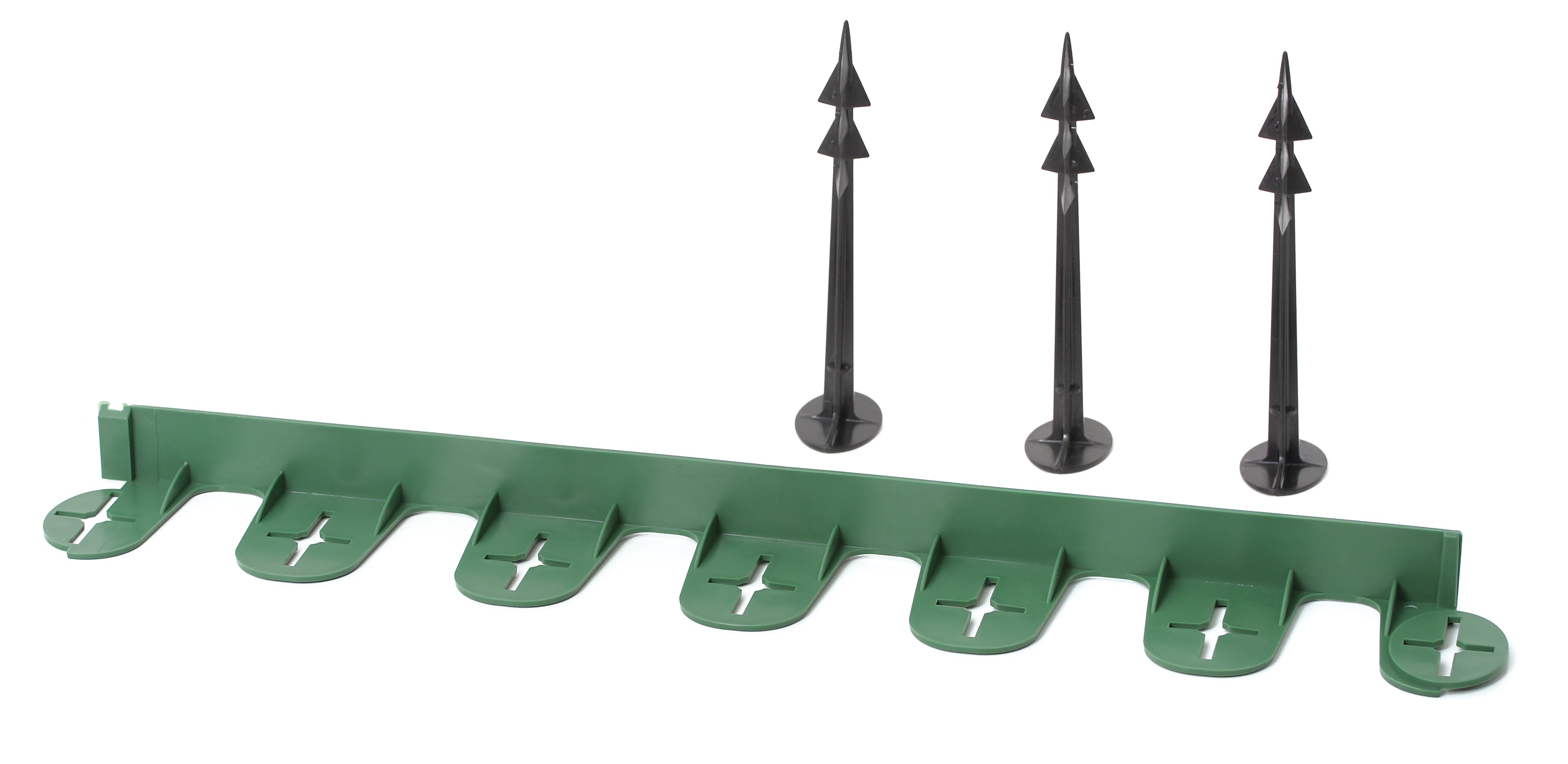 Bordura gazon 3m, verde, 1, hectarul.ro