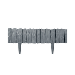 Palisada de gradina, model piatra, 58 m, grafit