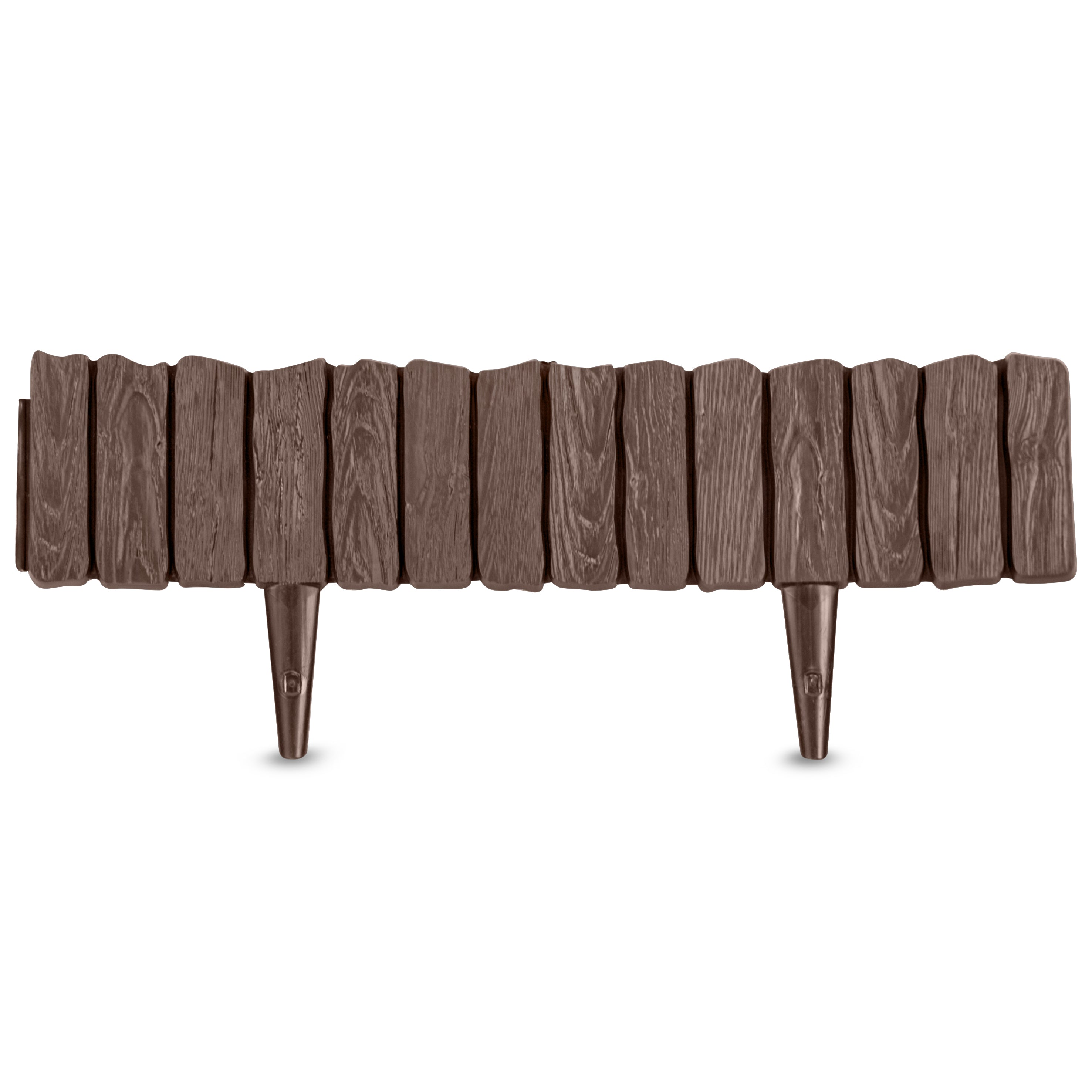 Palisada de gradina, model piatra, 2.38 m, maro, 1, hectarul.ro