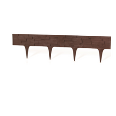 Palisada de gradina, model piatra, 2.38 m maro