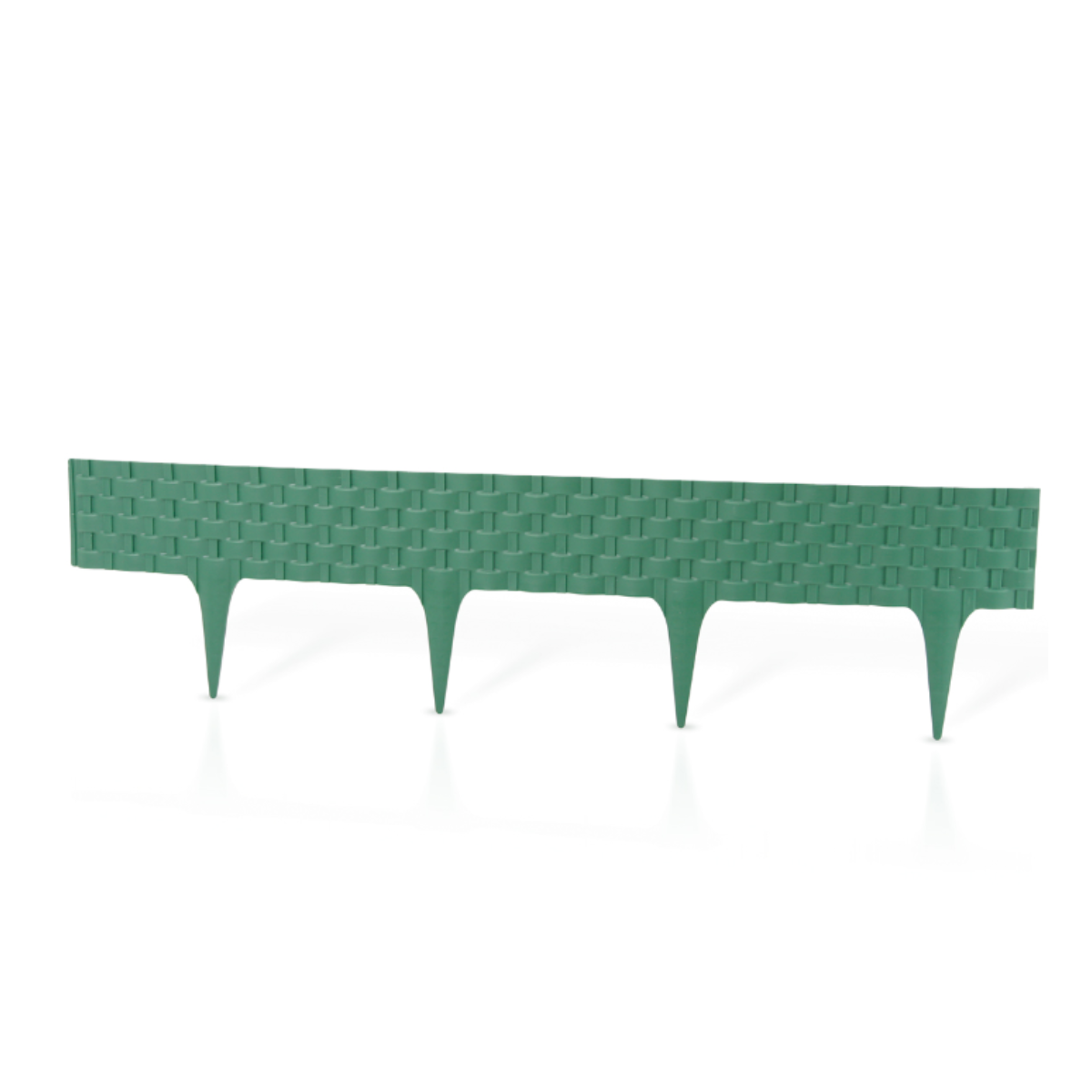 Palisada de gradina ratan, 2.4 m, verde, 1, hectarul.ro