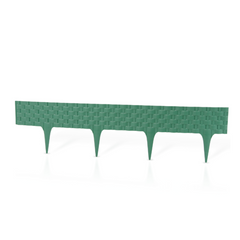 Palisada de gradina ratan, 2.4 m, verde