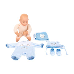 Papusa 40 cm din material plastic si textil Lucas Small Foot