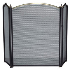 Paravan pentru semineu 3AB, 60x95 cm, Antic, pentru semineu