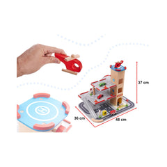 Parcare din lemn tip garaj urban cu mai multe etaje, LULILO