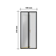 Perdea tip plasa anti-insecte, cu magneti , Grunberg MN003