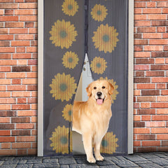 Perdea tip plasa anti-insecte, cu magneti , Grunberg MN003