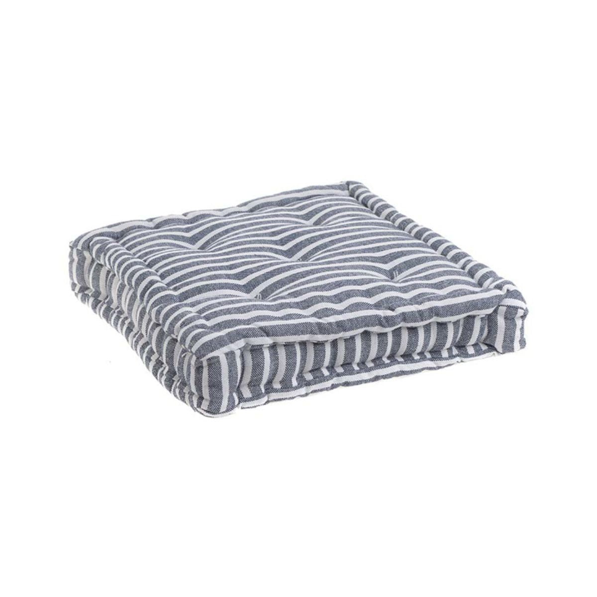 Perna din material textil de culoare alb/negru 40x40x8, 1, hectarul.ro