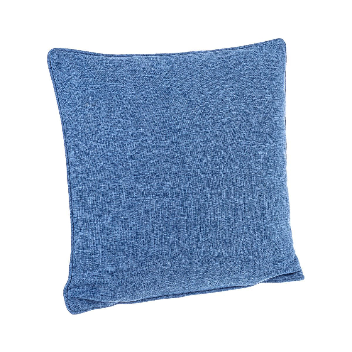 Perna decorativa albastra din poliester 50X50 Stephan Bizzotto, 1, hectarul.ro
