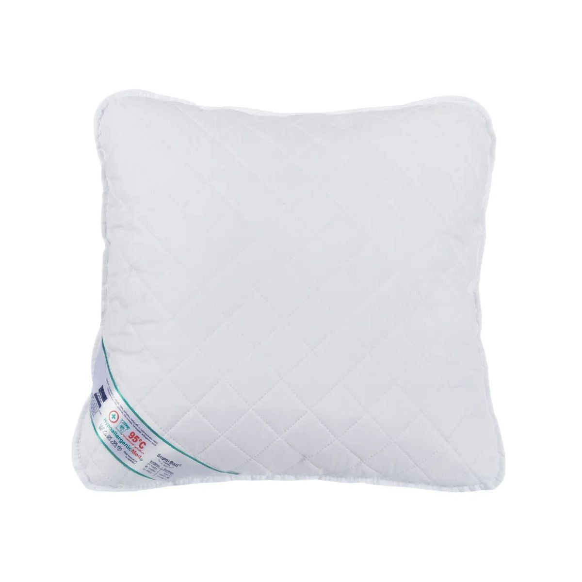 Perna matlasata microfibra HypoallergenicMed 40x40 Somnart, 1, hectarul.ro