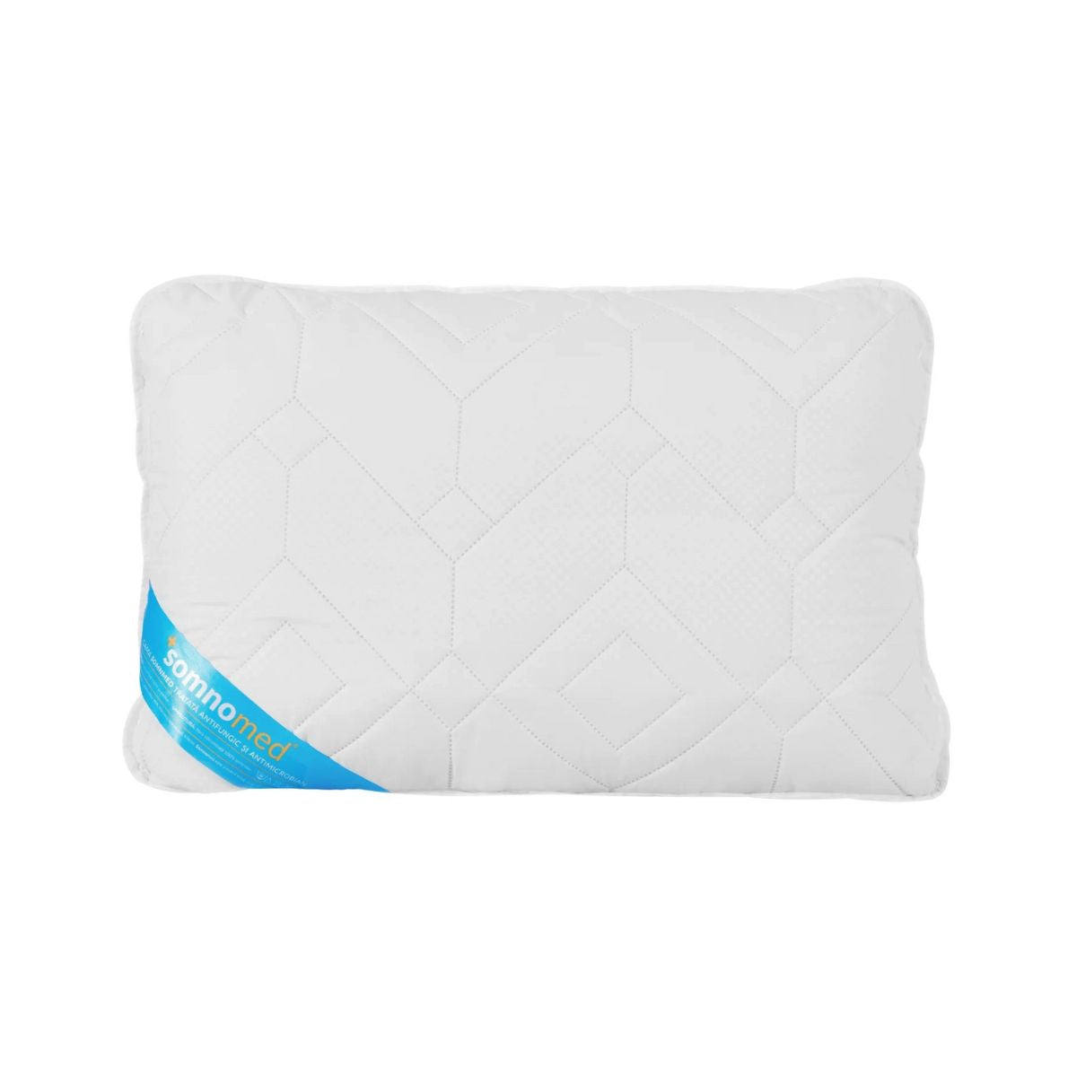 Perna matlasata microfibra SomnoMed 50x70 cm Somnart, 1, hectarul.ro