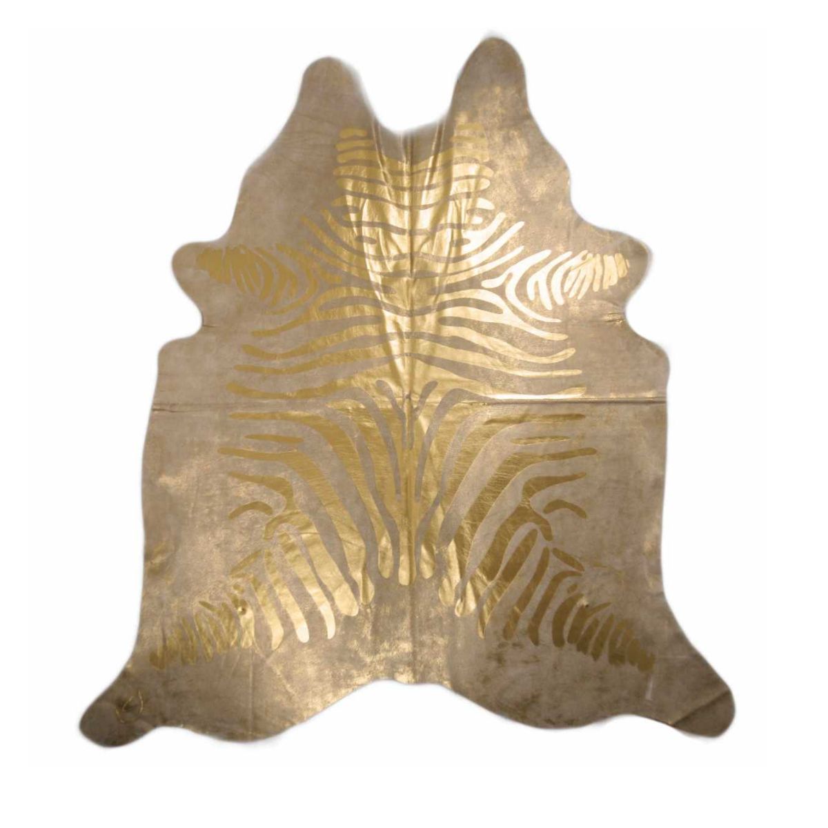 Piele naturala de vita, 2-3 m2, culoare Zebra aurie, 1, hectarul.ro